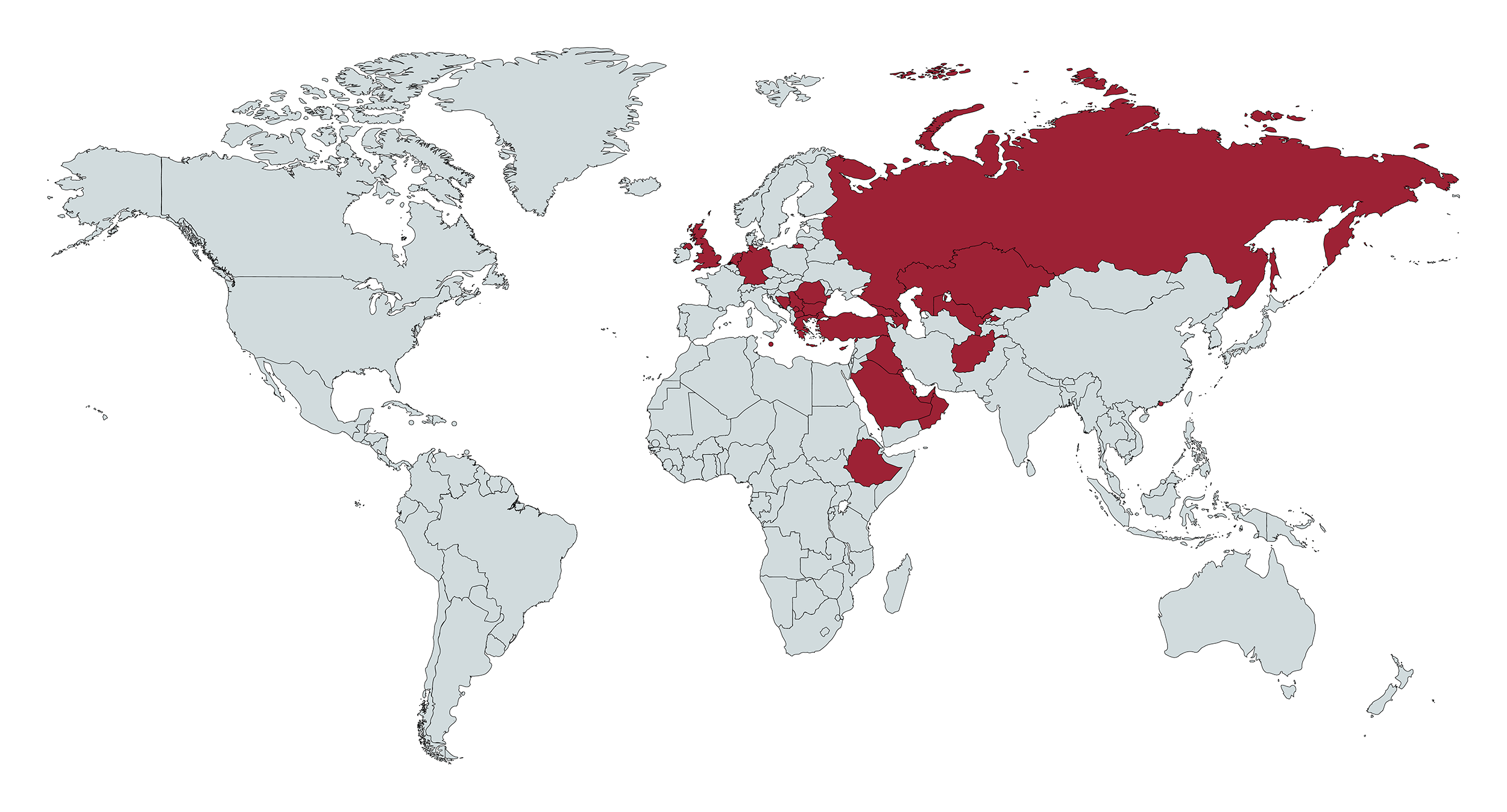Customers around the world Customers around the world