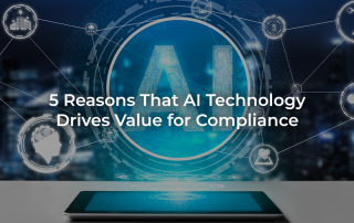 5 reasons that AI technology drives value for Compliance