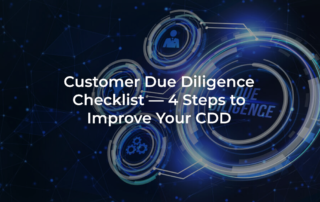 Customer Due Diligence Checklist Header
